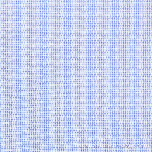 Check Polyester Shirt Fabric Anti-wrinkle Moisture Fabric